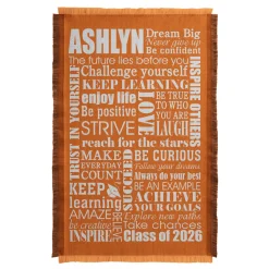 Dream Big Graduation Throw