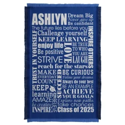 Dream Big Graduation Throw