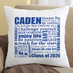 Dream Big Graduation Throw Pillow
