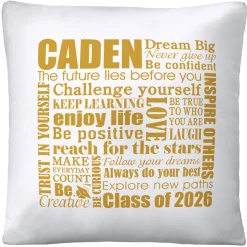 Dream Big Graduation Throw Pillow