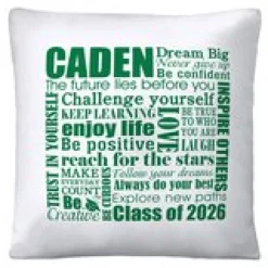 Dream Big Graduation Throw Pillow