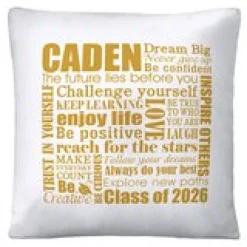 Dream Big Graduation Throw Pillow