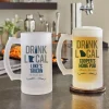 Drink Local Frosted Beer Mug