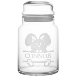 Easter Friend Glass Treat Jar