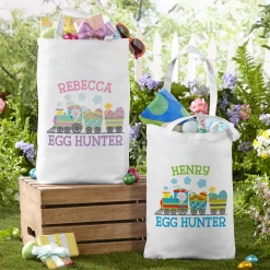 Easter Train Tote Bag