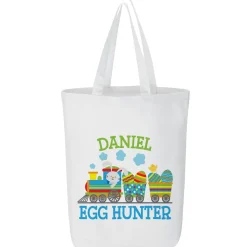 Easter Train Tote Bag