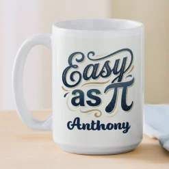 Easy as Pi Funny Mug