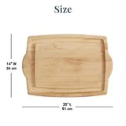 Eat, Drink, Grill Maple Wood Cutting Board