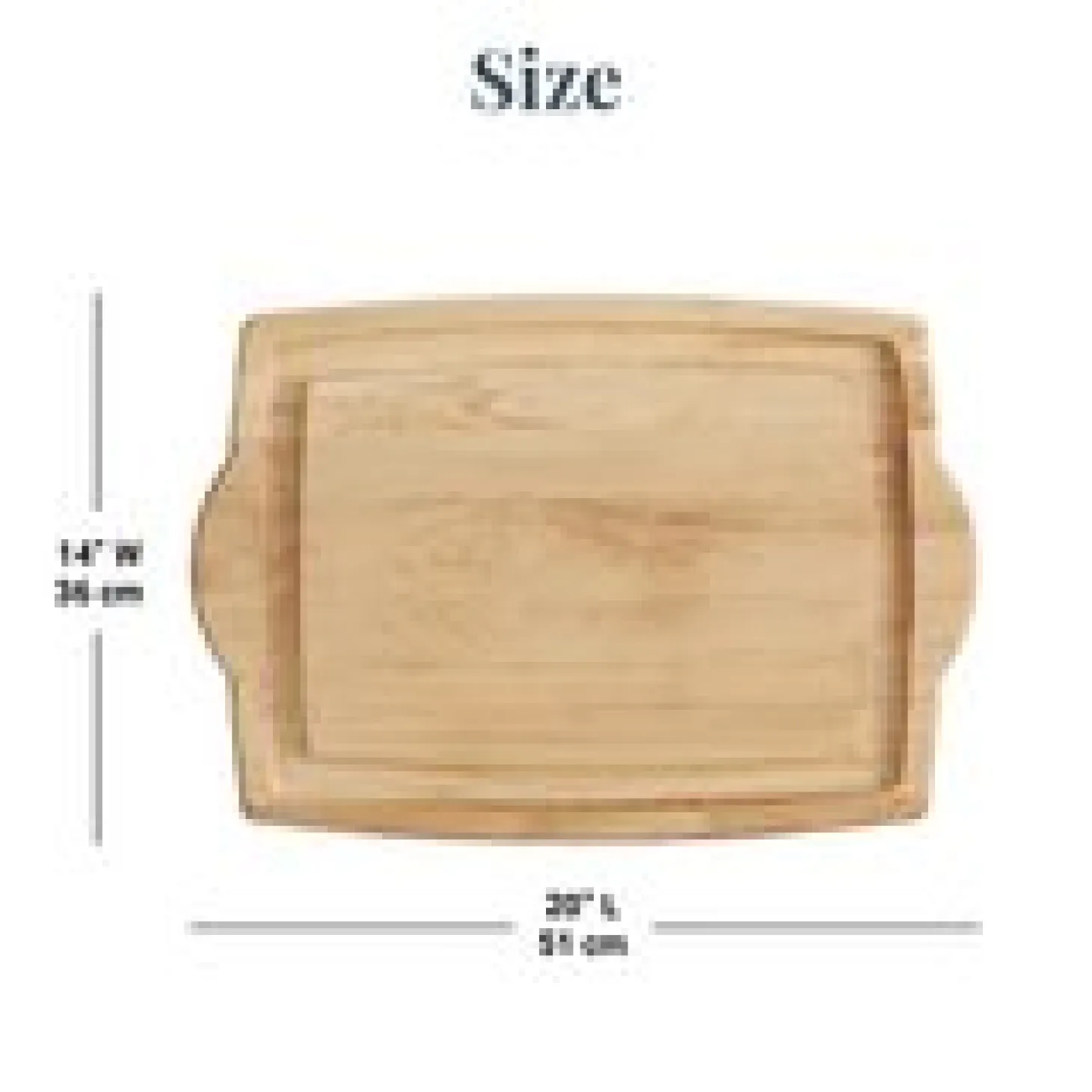 Eat, Drink, Grill Maple Wood Cutting Board