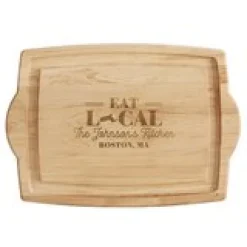 Eat Local Maple Maple Wood Cutting Board