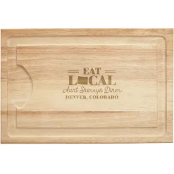 Eat Local Maple Maple Wood Cutting Board