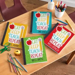 Eat, Sleep, Teach Notebook