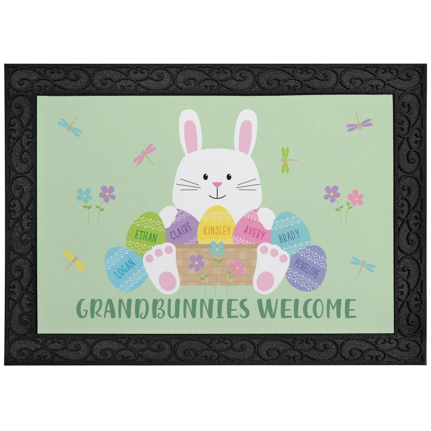 Eggcellent Easter Doormat