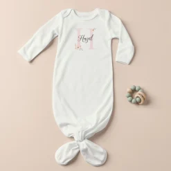 Elegant Baby Knotted Gown