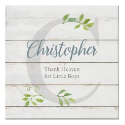 Elegant Baby Name Canvas