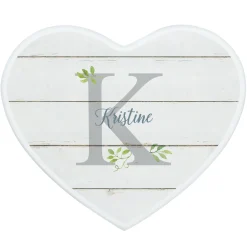 Elegant Baby Name Heart Shaped Jewelry Box