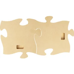 Elegant Baby Name Mini Wood Puzzle Set