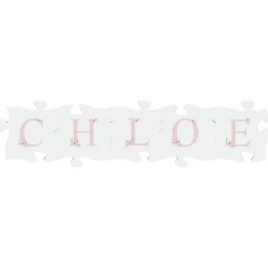 Elegant Baby Name Mini Wood Puzzle Set