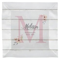 Elegant Baby Name Security Blanket