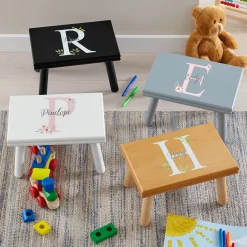 Elegant Baby Name Step Stool