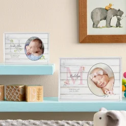 Elegant Baby Photo Glass Block
