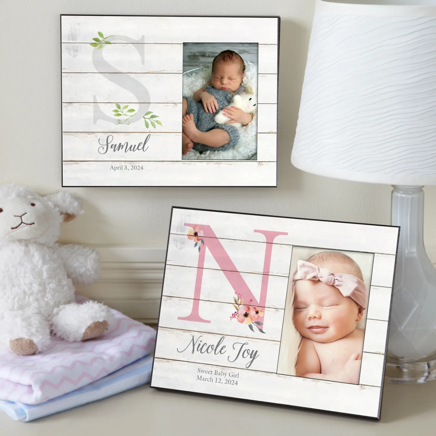 Elegant Baby Picture Frame