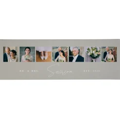 Elegant Couple Photo Collage Canvas
