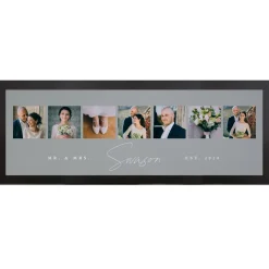 Elegant Couple Photo Collage Canvas