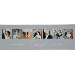 Elegant Couple Photo Collage Canvas