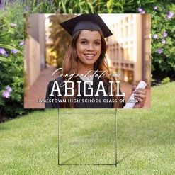 Elite Graduate Photo Yard Sign