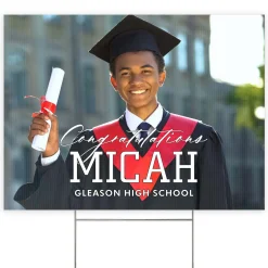 Elite Graduate Photo Yard Sign
