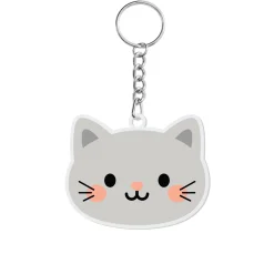 Emoji Fun Acrylic Backpack Tag