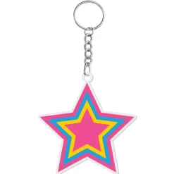 Emoji Fun Acrylic Backpack Tag
