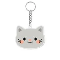 Emoji Fun Acrylic Backpack Tag