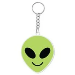 Emoji Fun Acrylic Backpack Tag