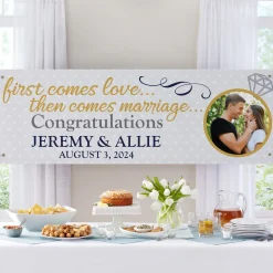 Engagement Celebration Photo Banner