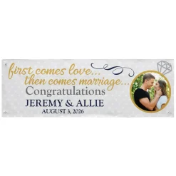 Engagement Celebration Photo Banner