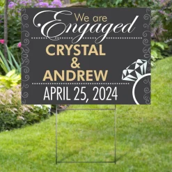 Engagement Yard Sign
