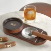 Engraved Wooden Cigar Holder