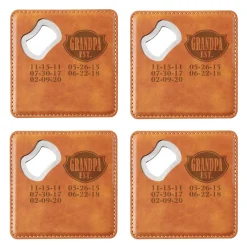 Established Bottle Opening Coasters