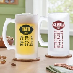 Established Frosted Beer Mug