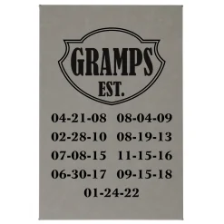 Established Leather Wall Art