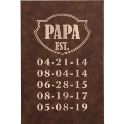 Established Leather Wall Art