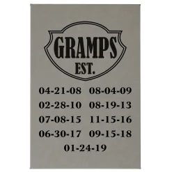 Established Leather Wall Art