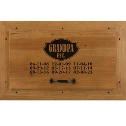 Established Outdoor Wooden Cooler