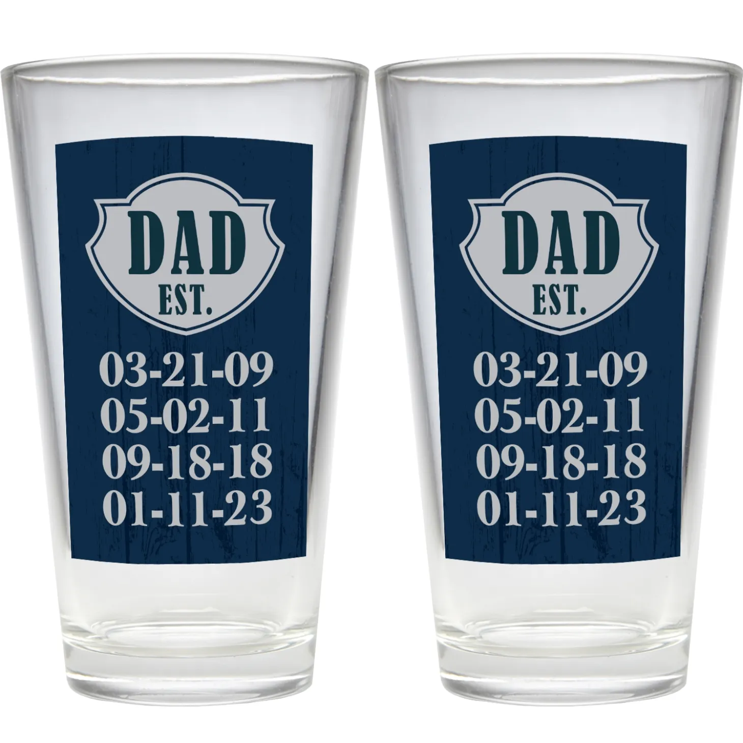 Established Pint Beer Glass