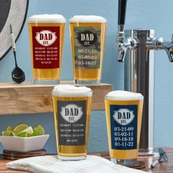 Established Pint Beer Glass