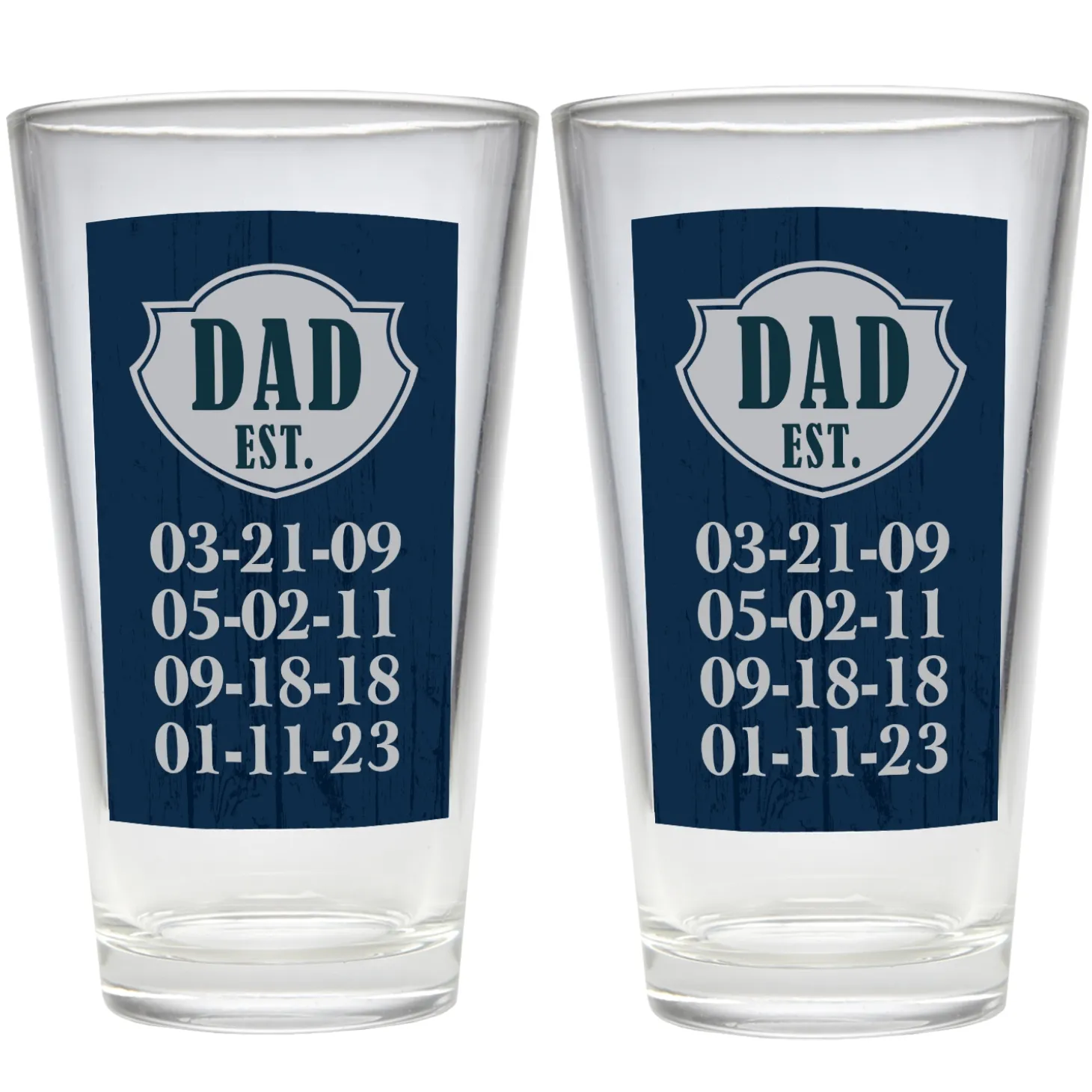 Established Pint Beer Glass