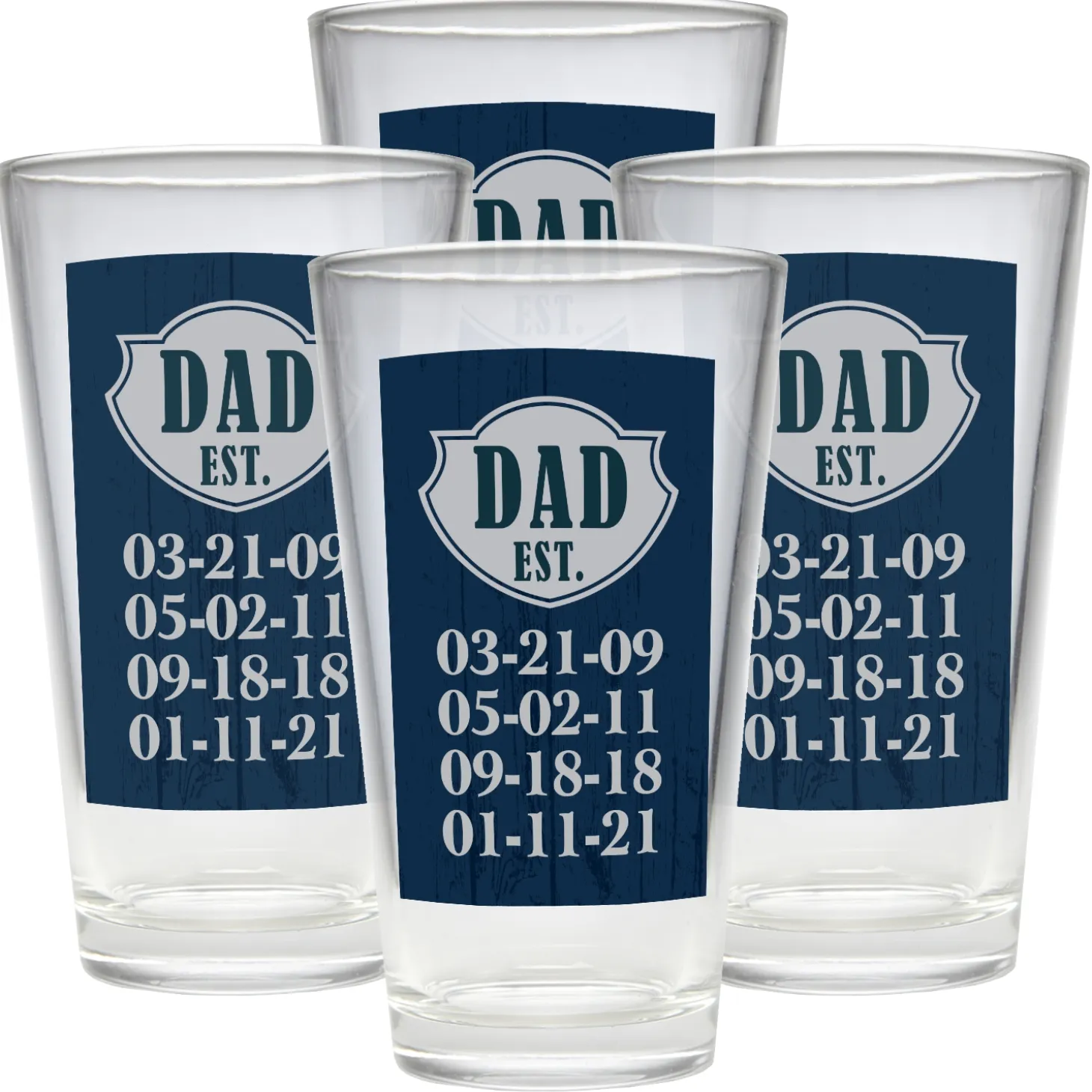 Established Pint Beer Glass