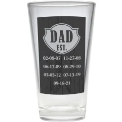Established Pint Beer Glass